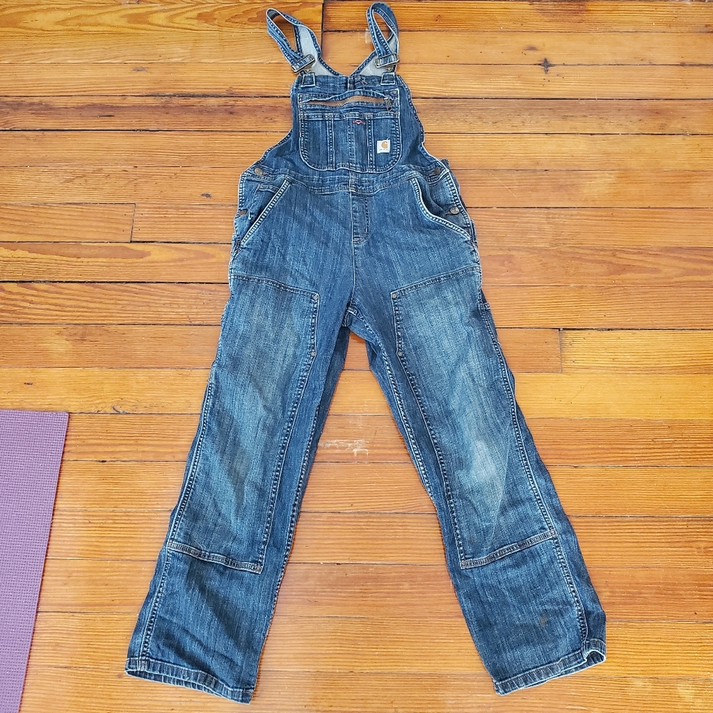 Carhartt Denim Overalls Small